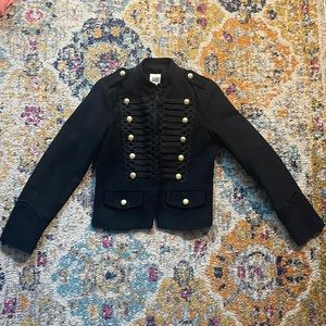 Black Military Style Jacket
